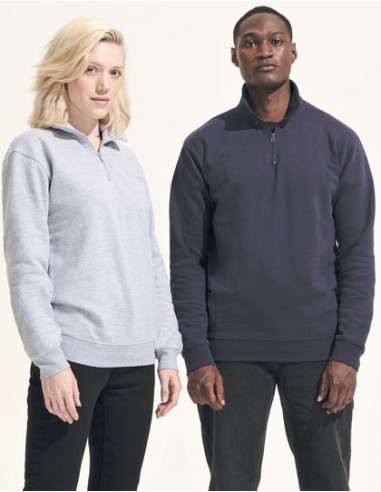 SOL-04234-Unisex 1/4 Zip Sweatshirt Conrad